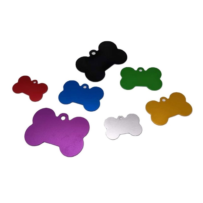 Marque de chien en alliage d'aluminium avec un design personnalisé