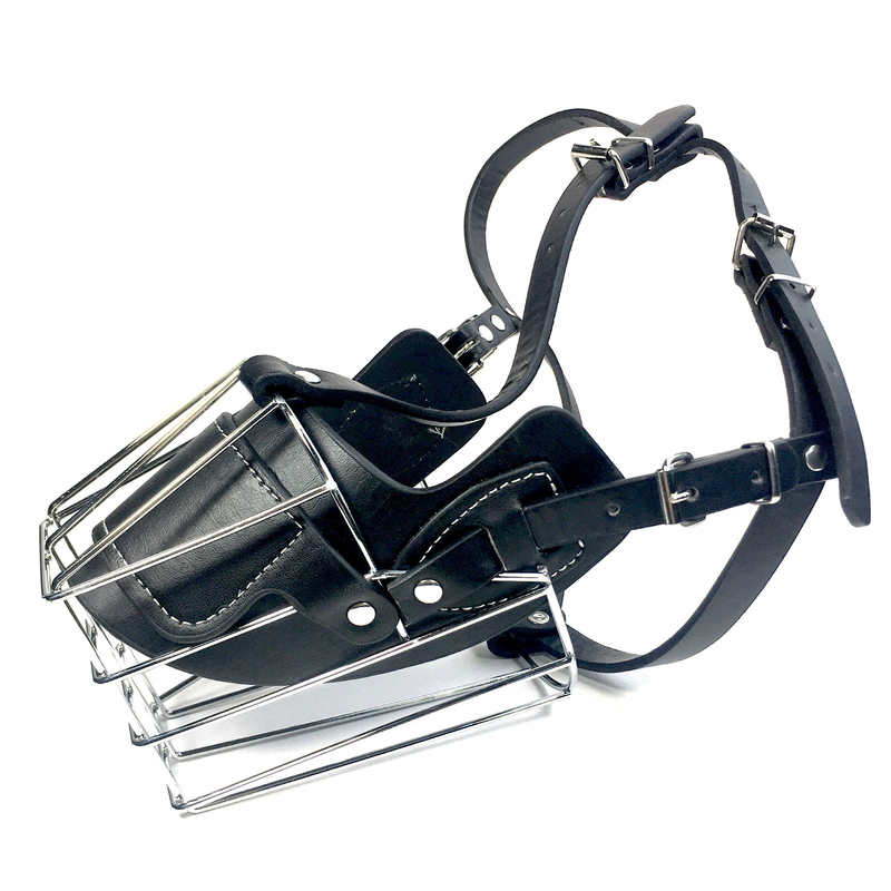 Gardez votre animal de compagnie en sécurité avec notre masque durable L8.5*25*30cm pour chiens
