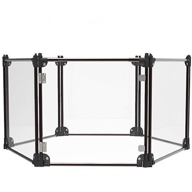 Clôture pour chien à motifs animaux Parfaite pour le camping ou la cour 65cm haut 8 panneaux