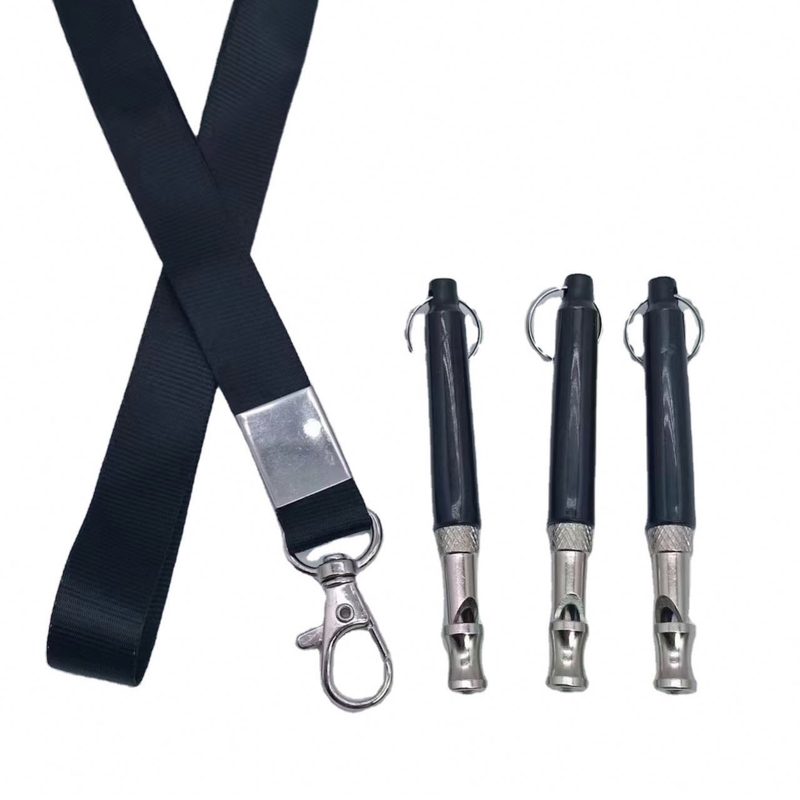 Arrêtez d'aboyer maintenant Stocked 8cm*0.8mm sifflet d'entraînement de chien pour l'entraînement et l'obéissance des animaux de compagnie