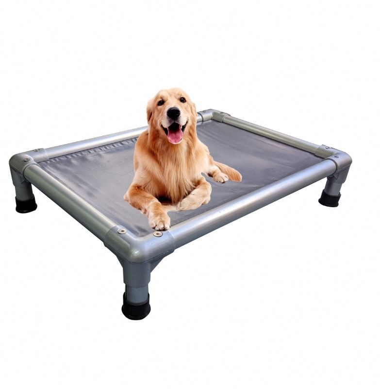 Logo personnalisé Accepté Lit de chien en aluminium pour gros chiens Facile à nettoyer Design de luxe