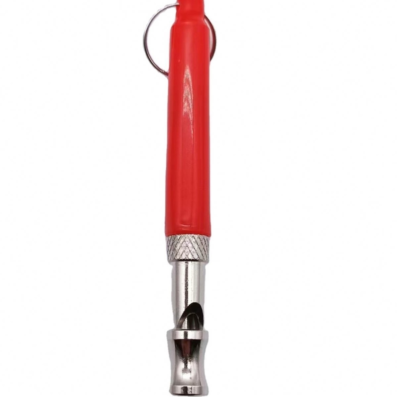 8cm*0.8cm Petit taille chien de compagnie sifflet Matériau PC métallique pour une communication efficace
