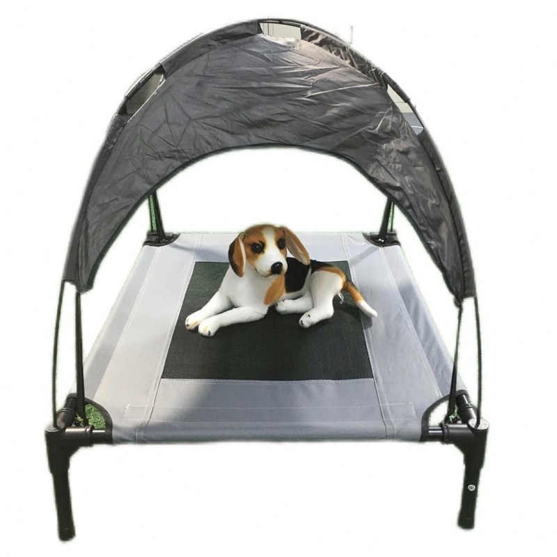 Lit élevé pliable en tissu d'Oxford pour animaux de petite à moyenne taille